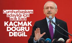 Kılıçdaroğlu'ndan Cumhurbaşkanı adaylığı için açık kapı: Kaçmak doğru değil