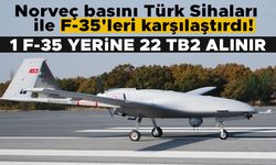 Norveç basını Türk Sihaları ile F-35'leri karşılaştırdı! 1 F-35 yerine 22 TB2 alınır