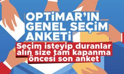 Optimar'ın genel seçim anketi