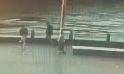 Sahilde oturan adamı denize atarak öldürdü