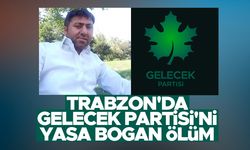 Trabzon'da Gelecek Partisi yasa boğuldu