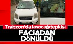 Trabzon’da taşocağı tepkisi.. Faciadan dönüldü