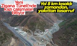 Yeni Zigana Tüneli’nde kazı çalışmalarının yüzde 90’a yakını tamamlandı