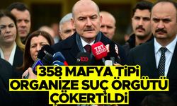 İçişleri Sözcüsü Çataklı: 358 mafya tipi organize suç örgütü çökertildi