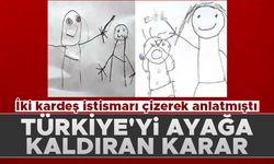 İki kardeş cinsel istismarı çizerek anlatmıştı... Türkiye'yi ayağa kaldıran karar
