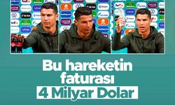 Ronaldo'nun kola tepkisinin maliyeti, 4 milyar dolar
