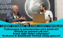 Trabzonspor iş adamlarından para istedi mi? Levent Ustabaşı ve Aydın Camcı yorumladı...