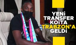 Trabzonspor'un yeni transferi Koita Trabzon'da