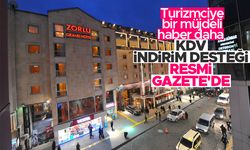 Turizmde KDV indirimi desteğinin uzatılması Resmi Gazete'de