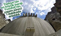 Yusufeli Barajı’nın gövde yapım süreci, 1 dakikada anlatıldı