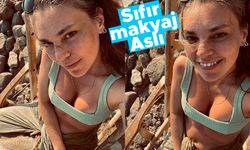 Aslı Enver'den makyajsız paylaşım