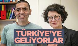 BioNTech'in kurucuları Uğur Şahin ve eşi Özlem Türeci geliyor