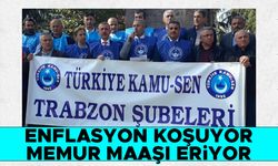 Enflasyon koşuyor memur maaşı eriyor