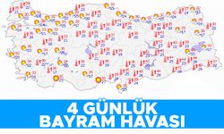Kurban Bayramı'nda dört günlük hava durumu