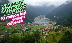 Tatil göçü başlıyor: 10 milyon kişi yollara düşecek