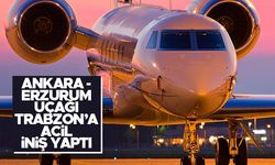 Ankara - Erzurum uçağı Trabzon Havalimanı'na acil iniş yaptı