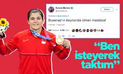 Busenaz Sürmeneli'den Kerem Bürsin'in eleştirilerine cevap