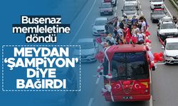 Busenaz Sürmeneli Trabzon'da