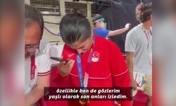 Cumhurbaşkanı Erdoğan'dan Busenaz'a: Bende gözlerim yaşlı olarak son anları izledim