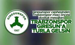 Giresunspor cephesinden dostluk mesajları: Trabzonspor, Giresun'a turla gelsin