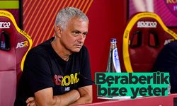Jose Mourinho, Trabzonspor maçı öncesi konuştu: "Beraberlik bize yeter"