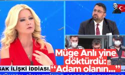 Müge Anlı yine bildiğimiz gibi: "Adam olanın..."