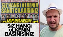 Şahan Gökbakar'dan 'Help Turkey' paylaşımı yapan ünlülerin karalanmasına tepki