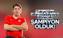 Tokyo Paralimpik Oyunları'nda Abdullah Öztürk, altın madalyanın sahibi oldu