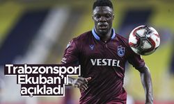 Trabzonspor açıkladı - Ekuban gidiyor