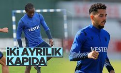 Trabzonspor'da iki ayrılık kapıda