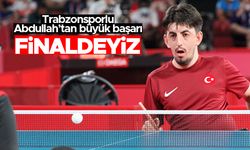Trabzonsporlu Abdullah Öztürk, Tokyo Paralimpik Oyunları'nda finalde