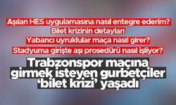 Trabzonsporlu gurbetçilerin bilet krizi - İşte birçok sorunun cevabı ve yaşanan krizin çözümü