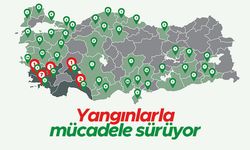 Yangınlarla mücadelede son durum - 06.08.2021