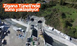 Zigana Tüneli'nde sona yaklaşılıyor
