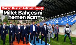 Bakan Murat Kurum Trabzon'da talimatı verdi: "Millet Bahçesini hemen açın"