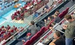 Berat Albayrak bu sefer tribünde görüntülendi