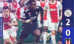 Beşiktaş Ajax'a mağlup