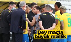 Brezilya - Arjantin maçı yarıda kaldı!