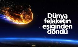 Dünya felaketin eşiğinden döndü - NASA bir gün sonra fark etmiş...