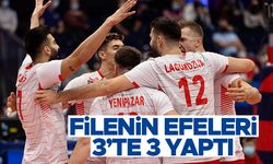 Filenin Efeleri, 3'te 3 yaptı