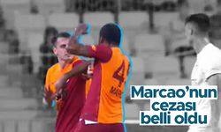 Galatasaray'da, Marcao'nun cezası belli oldu