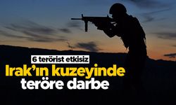 Irak'ın kuzeyinde teröre darbe! - 6 terörist etkisiz hale getirildi