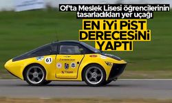 Oflu gençler Teknofest'te en iyi pist derecesini yaptı