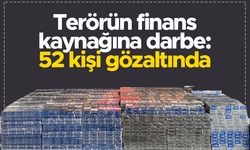 Şırnak’ta terörün finans kaynağına büyük darbe: 52 gözaltı