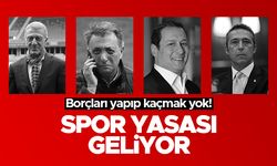 Spor yasası geliyor - İşte yeni spor yasasının detayları