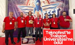 Teknofest'te Trabzon Üniversitesi'ne ödül