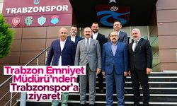 Trabzon Emniyet Müdürü Kenan Aydoğan'dan Trabzonspor'a ziyaret