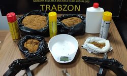 Trabzon Emniyeti uyuşturucu ile mücadelesine devam ediyor