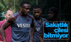 Trabzonspor'da sakatlık çilesi bitmiyor