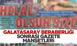 Trabzonspor - Galatasaray maçı sonrası gazete manşetleri - 13.09.2021